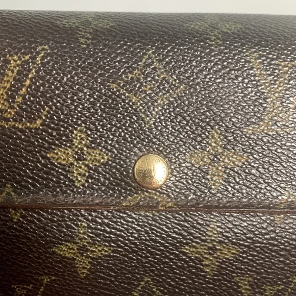 ❌SOLD❌ 2002 authentic Louis Vuitton Sarah wallet - Picture 7 of 17